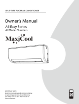 Maxicool Luna - LMD-AE-09HDI Owner's manual