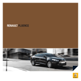 Renault FLUENCE Owner's manual