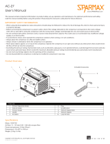 Sparmax AC-27 User manual