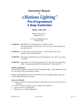 eMotionLighting EML1205 User manual