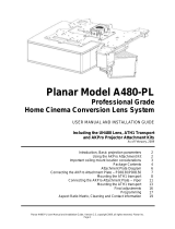 Planar A480-PL User manual