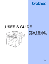 Brother MFC-8890DW User manual