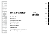 Marantz CD5005 User manual