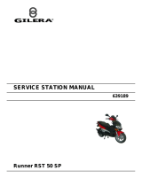 GILERA Runner RST 50 SP Service Station Manual