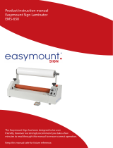 Easymount EMS-650 Product Instruction Manual