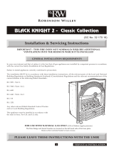 Robinson Willey BLACK KNIGHT 2 Installation & Servicing Instructions Manual