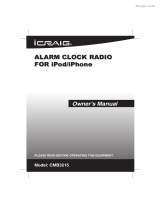 iCraig CMB3215 Owner's manual