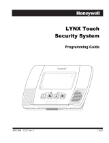 Honeywell LYNX Touch SIA User manual