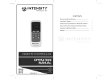 intensity R51 Owner's manual