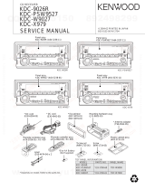 Kenwood KDC-X979 User manual