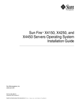 Sun Microsystems Sun Fire X4150 Server Installation guide
