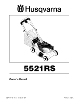 Husqvarna 7021 RS User manual