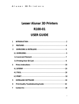 Alunar R100-01 User manual