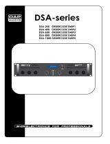 DAPAudio DSA-1000 User manual