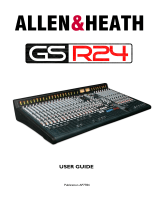 ALLEN & HEATH GS-R24 User manual