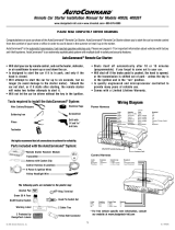 Directed Electronics AutoCommand 40026T Installation guide