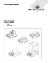 Mettler Toledo PL3001-S Operating Instructions Manual