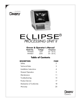 Dentsply Sirona Eclipse Operating instructions