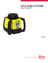 Leica Rugby 680 User manual