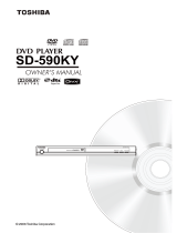 Toshiba SD-590KY User manual