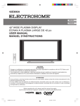 Electrohome 42E900A User manual