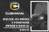 Cushman 646442 Owner's manual