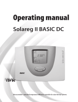 BASIC DC Solareg II Operating instructions