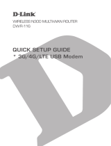 D-Link DWR-116 Quick Setup Manual