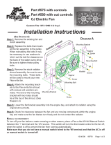 Flex-a-Lite 575 Installation guide