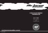 McLaren MLX-1000 Owner's Manual And Installation Manual