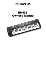 Midiplus BK492 Owner's manual