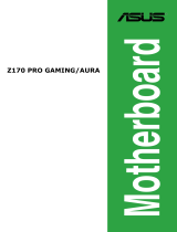 Asus Z170 PRO GAMING/AURA User manual