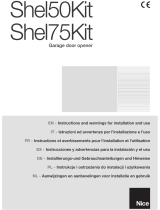 Nice Shel75Kit Instructions And Warnings For Installation And Use