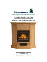 Stay-Warm Electric Fireplace Heater Operating instructions