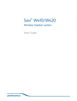 Savi W410 User manual