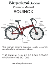 Bicycles4u Elysium Owner's manual