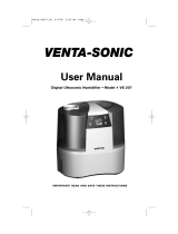 Venta-Sonic VS 207 User manual