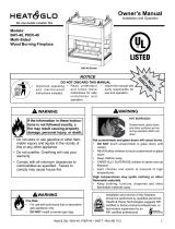 Heat & Glo LifeStyle PIER-40 User manual