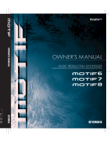 Yamaha Music Production Synthesizer User manual