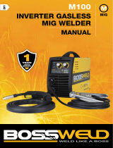 BossWeld M100 User manual