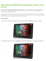 Prestigio MultiPad 2 PRO DUO 8.0 3G User manual