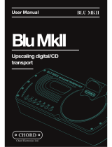 Chord BLU MKII User manual