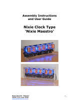 PV Electronics Nixie Maestro Assembly Instructions And User Manual