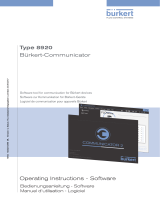 Burkert 8694 User manual