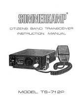 Sommerkamp TS-712P User manual