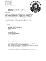 Blackmore BBX-503 User manual