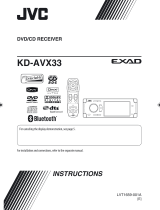 JVC Exad KD-AVX33 Instructions Manual
