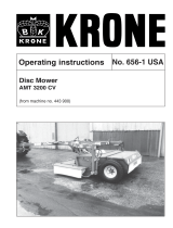 Krone AMT 3200 CV Operating instructions