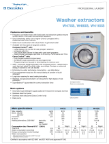 ELECTROLUX LAUNDRY SYSTEMS W485S Owner's manual