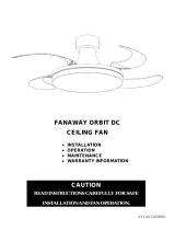 Fanaway210665 Orbit DC Ceiling Fan